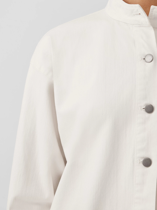 Undyed Organic Cotton Denim Jacket - Eileen Fisher Outlet