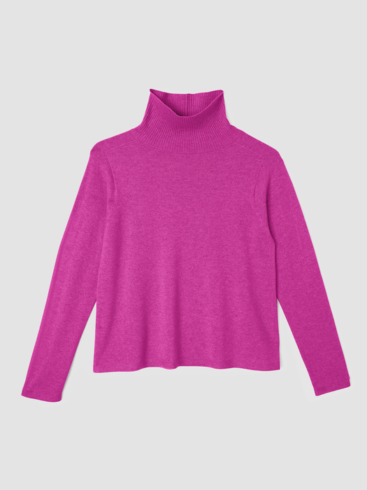 Italian Cashmere Turtleneck Top - Eileen Fisher Outlet