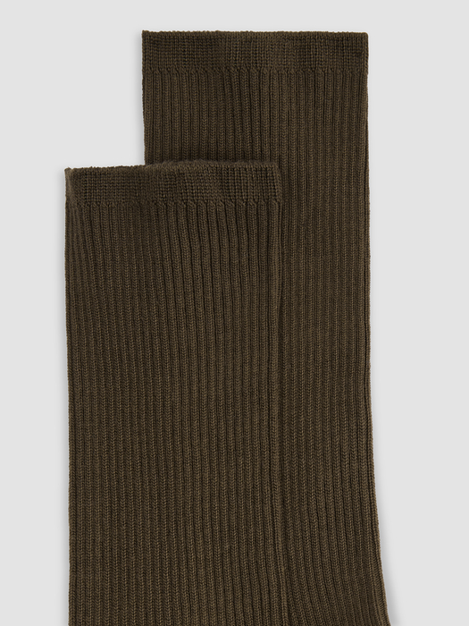 Ribbed Knit Trouser Sock - Eileen Fisher Outlet
