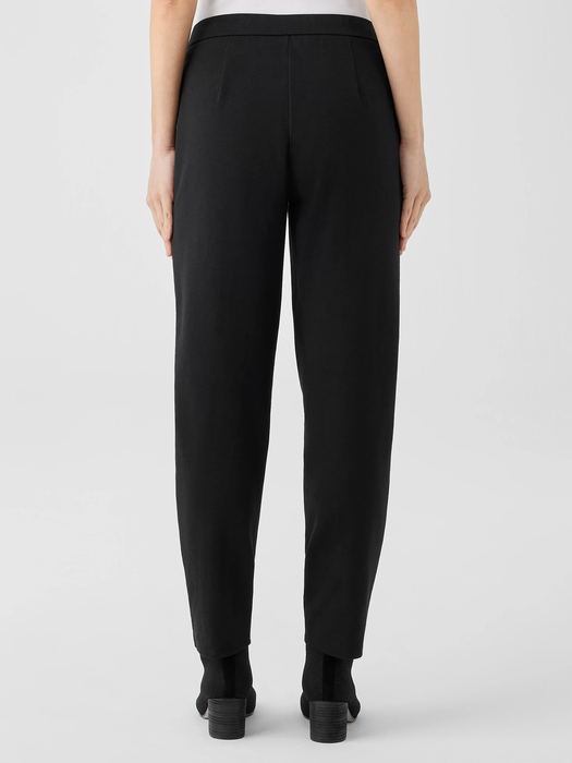 Cotton Blend Ponte Tapered Pant - Eileen Fisher Outlet