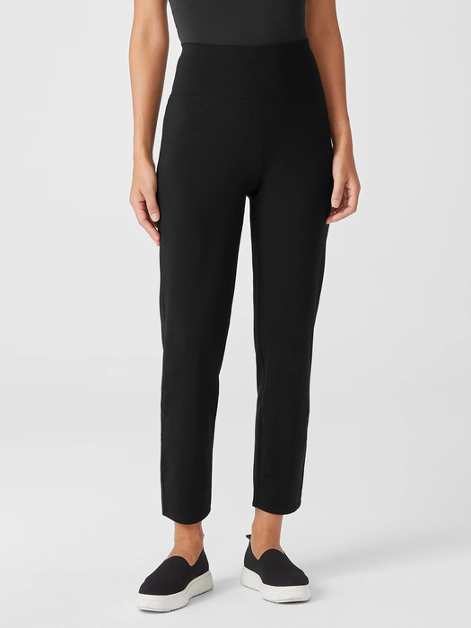 Traceable Cotton Jersey High-Waisted Pant - Eileen Fisher Outlet