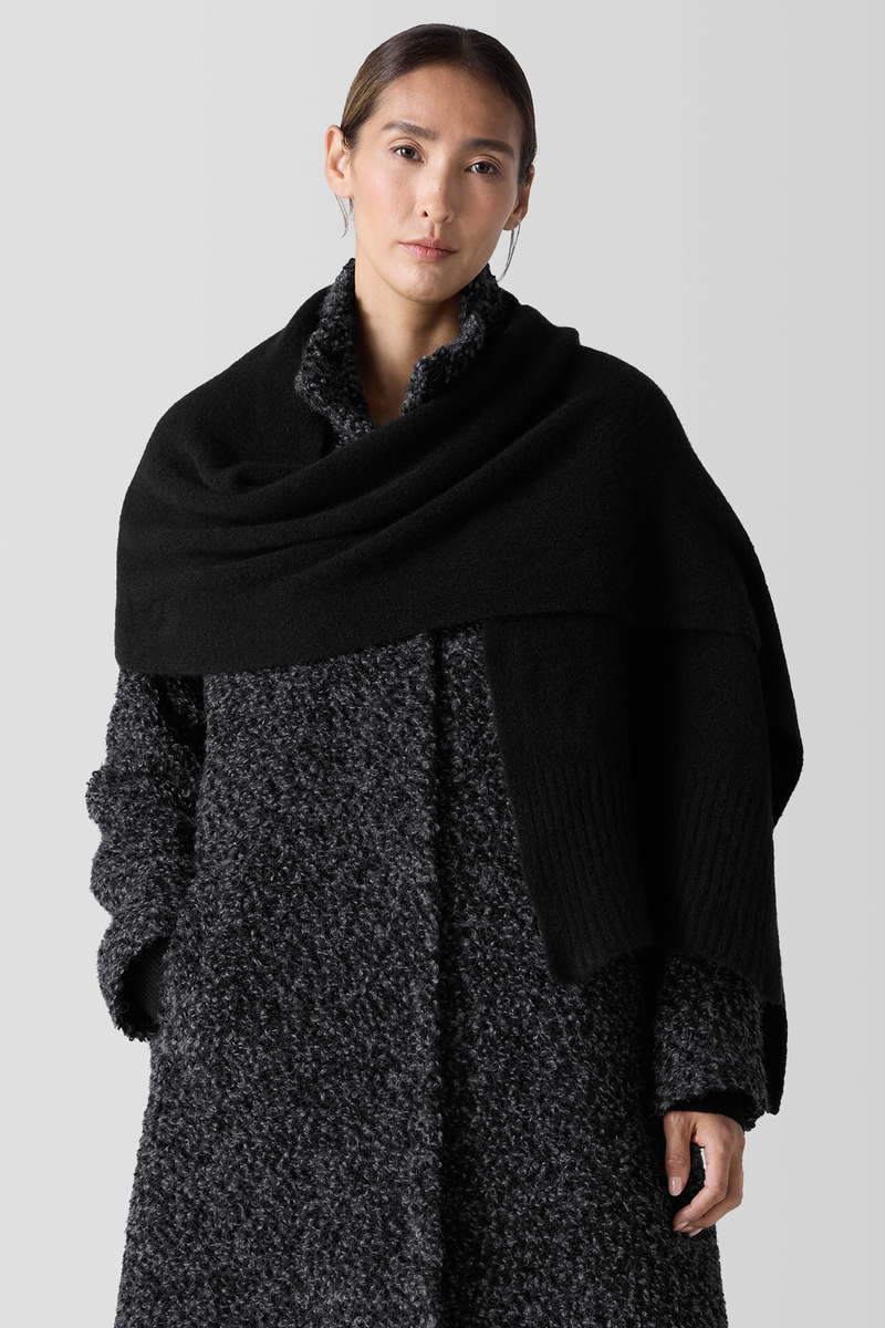 Textured Italian Leather Shopper Tote - Eileen Fisher Outlet