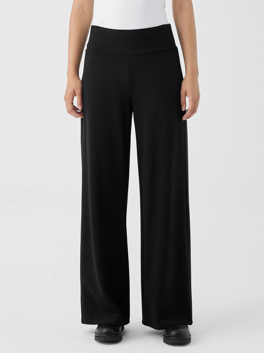 Washable Flex Ponte High-Waisted Pant - Eileen Fisher Outlet