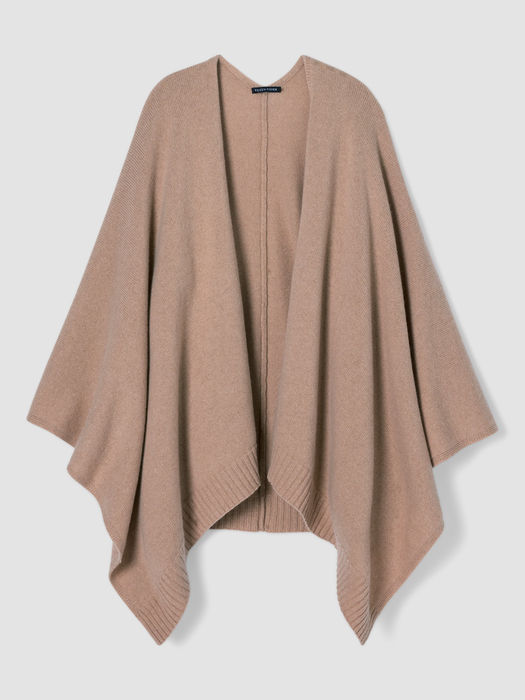 Recycled Cashmere Wool Poncho - Eileen Fisher Outlet