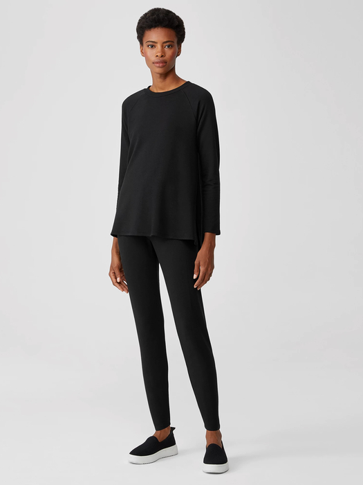 Cozy Brushed Terry Hug High-Waisted Leggings - Eileen Fisher Outlet
