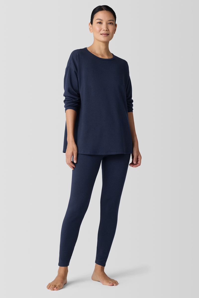 Stretch Jersey Knit Leggings - Eileen Fisher Outlet