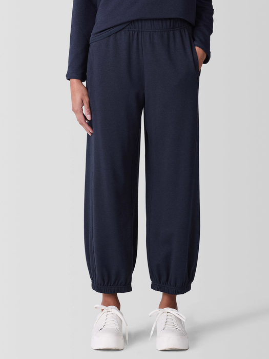 Cozy Brushed Terry Hug Lantern Jogger Pant - Eileen Fisher Outlet