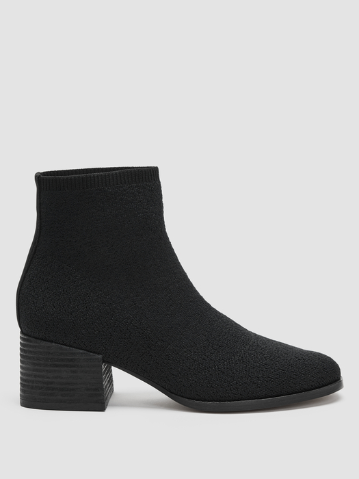 Paron Crepe Stretch Wedge Bootie - Eileen Fisher Outlet
