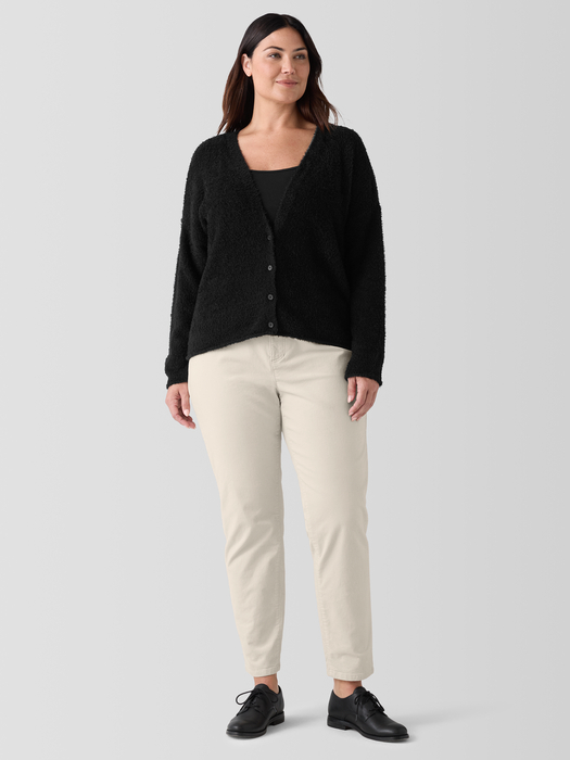 Organic Cotton Eyelash Cardigan - Eileen Fisher Outlet