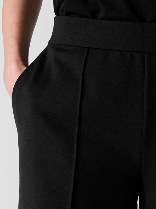 Washable Flex Ponte PintuckWide Pant - Eileen Fisher Outlet