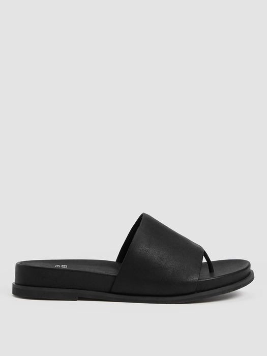 Duet Tumbled Leather Sandal - Eileen Fisher Outlet