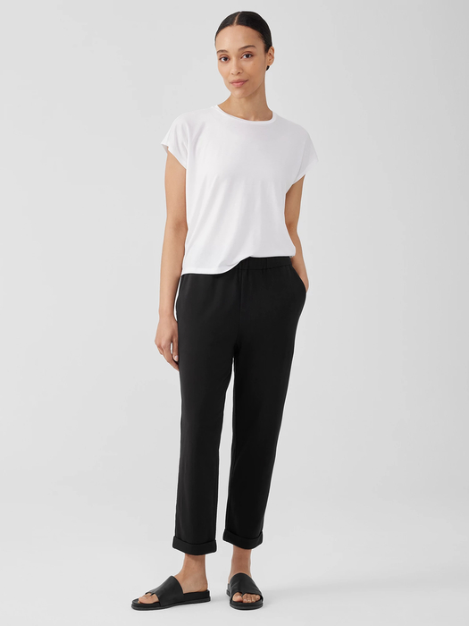 Traceable Cotton Jersey Pant - Eileen Fisher Outlet