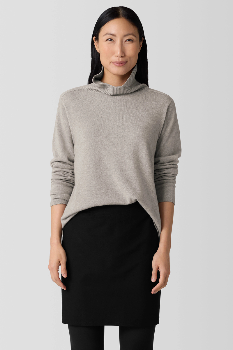 Fluffy Boucle Scarf - Eileen Fisher Outlet