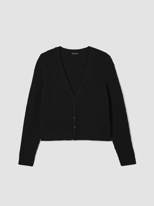 Cotton Fluff Cardigan - Eileen Fisher Outlet