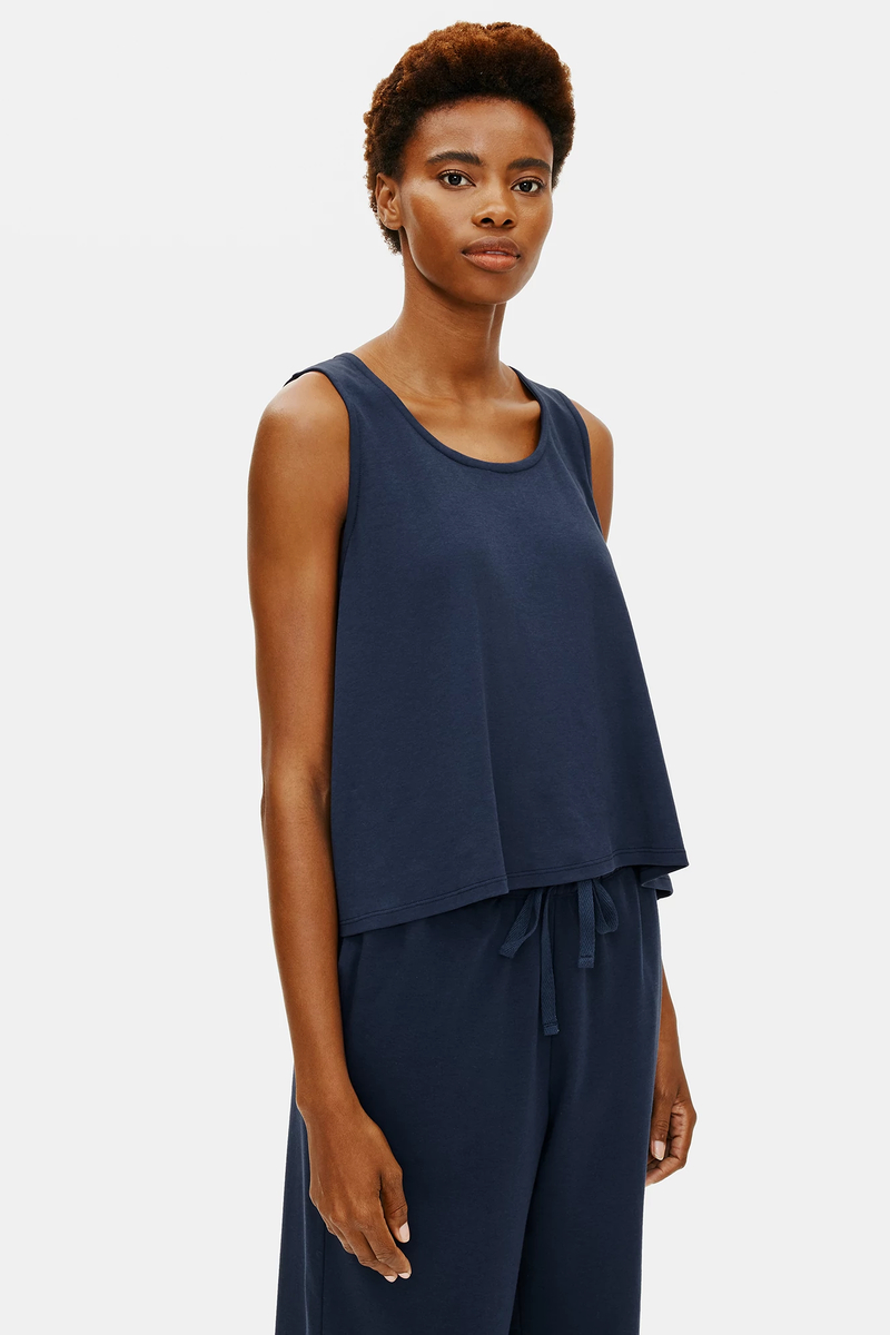 Organic Cotton Interlock Jogger Sleep Pant - Eileen Fisher Outlet