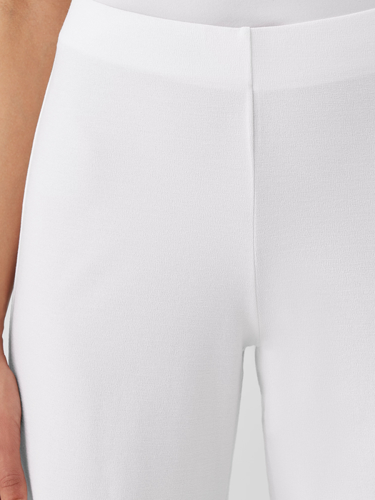 Washable Stretch Crepe Wide-Leg Pant - Eileen Fisher Outlet