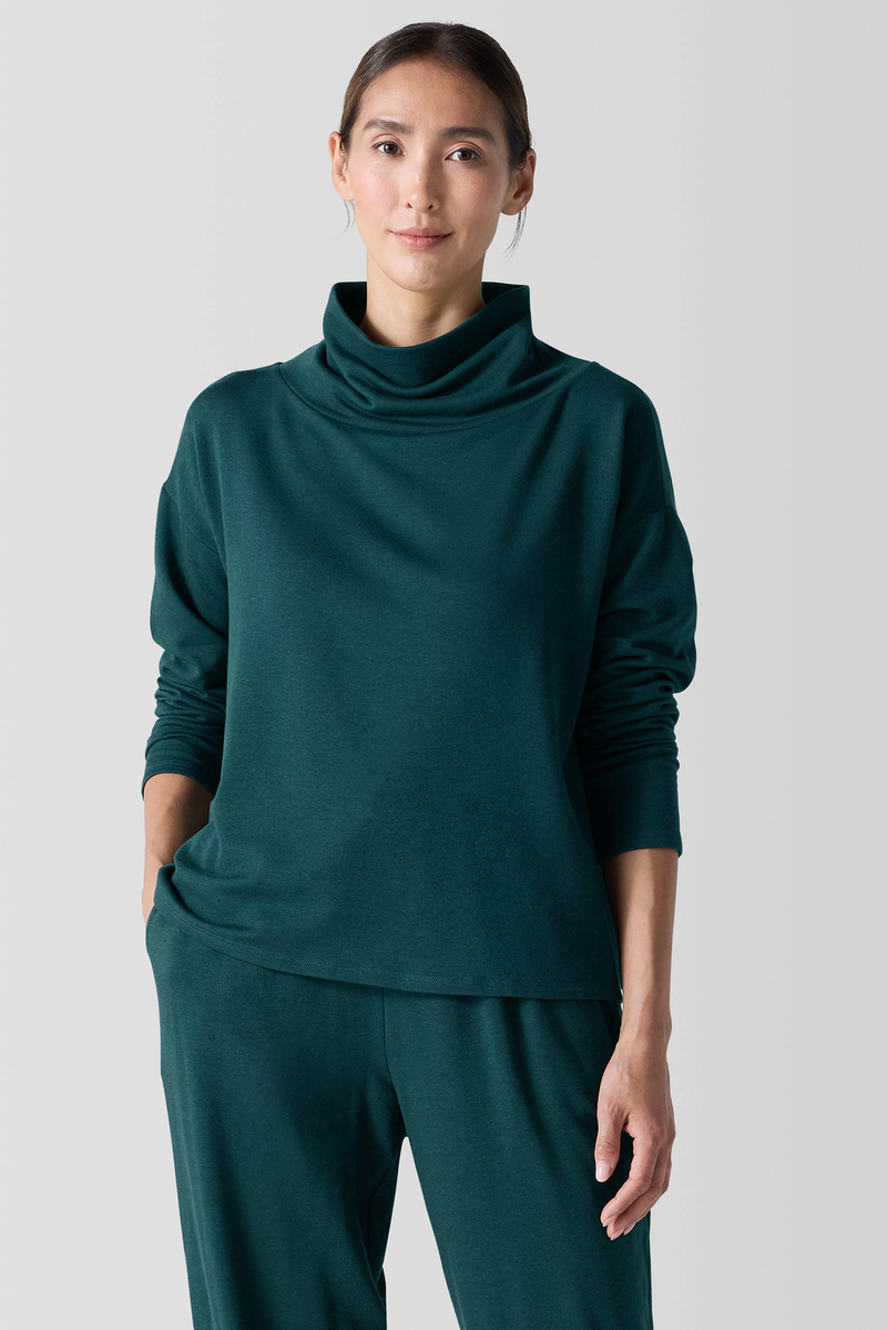 Cozy Brushed Terry Hug Jogger Pant - Eileen Fisher Outlet