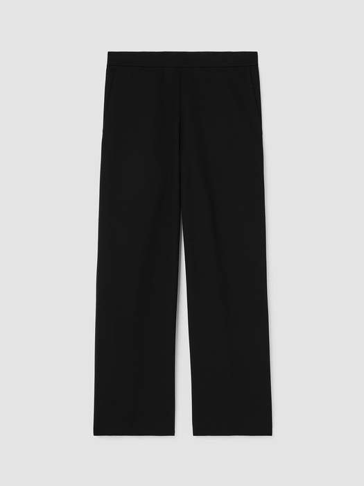 Washable Flex Ponte Wide-Leg Pant - Eileen Fisher Outlet