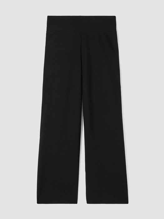 Washable Flex Ponte Wide-Leg Pant - Eileen Fisher Outlet