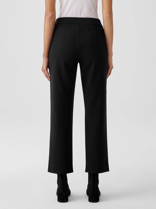 Washable Flex Ponte Straight Pant - Eileen Fisher Outlet