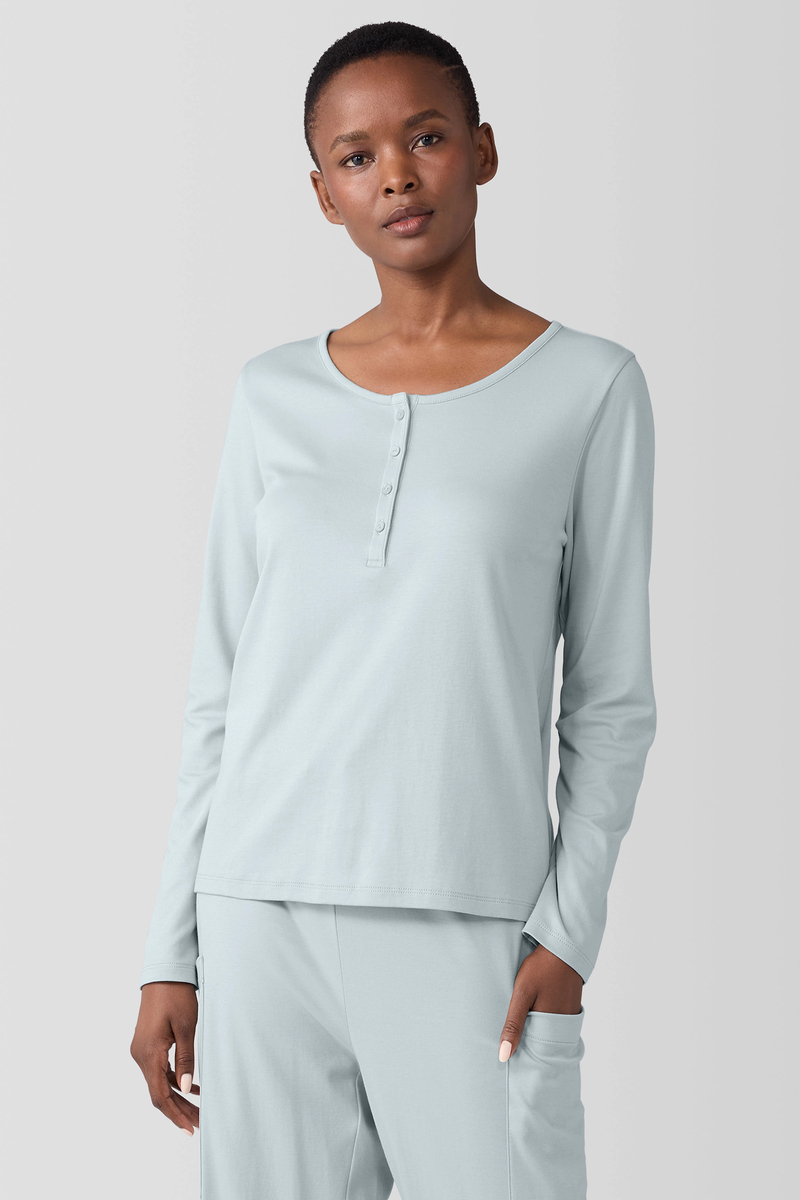 Organic Cotton Interlock Jogger Sleep Pant - Eileen Fisher Outlet