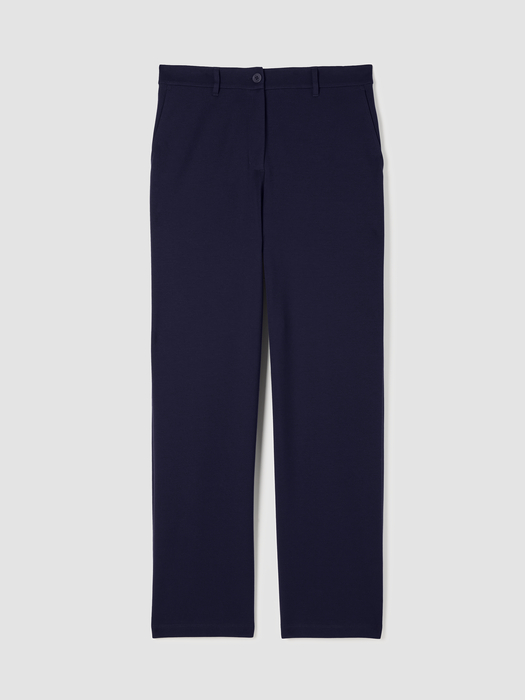 Washable Flex Ponte Wide Trouser Pant - Eileen Fisher Outlet