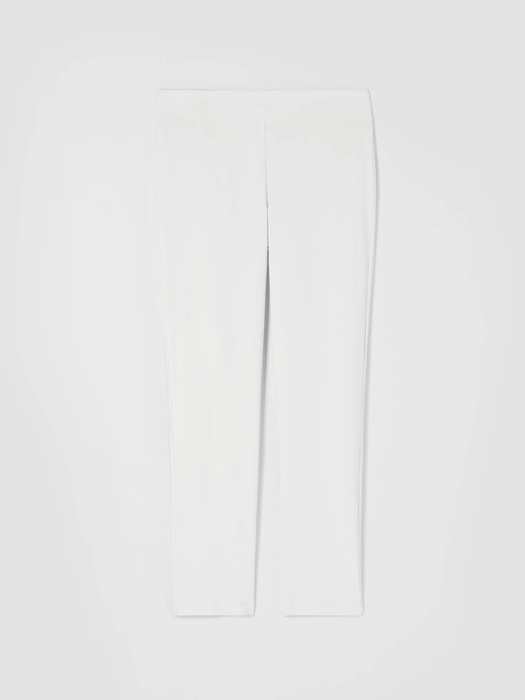 Washable Stretch Crepe Slim Ankle Pant - Eileen Fisher Outlet