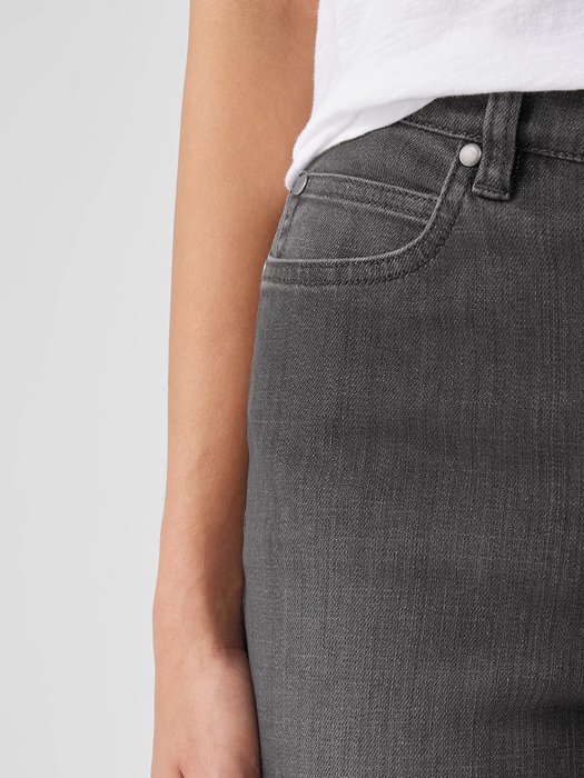 Organic Cotton Stretch Slim Jean - Eileen Fisher Outlet