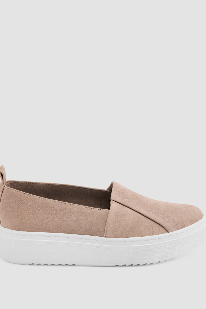 Perks Leather Platform Sneaker - Eileen Fisher Outlet