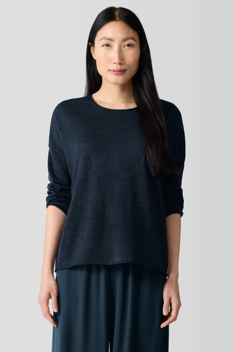 Washable Flex Ponte Straight Pant - Eileen Fisher Outlet