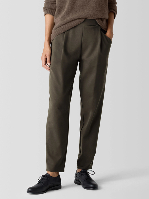 Washable Flex Ponte Carrot Pant - Eileen Fisher Outlet
