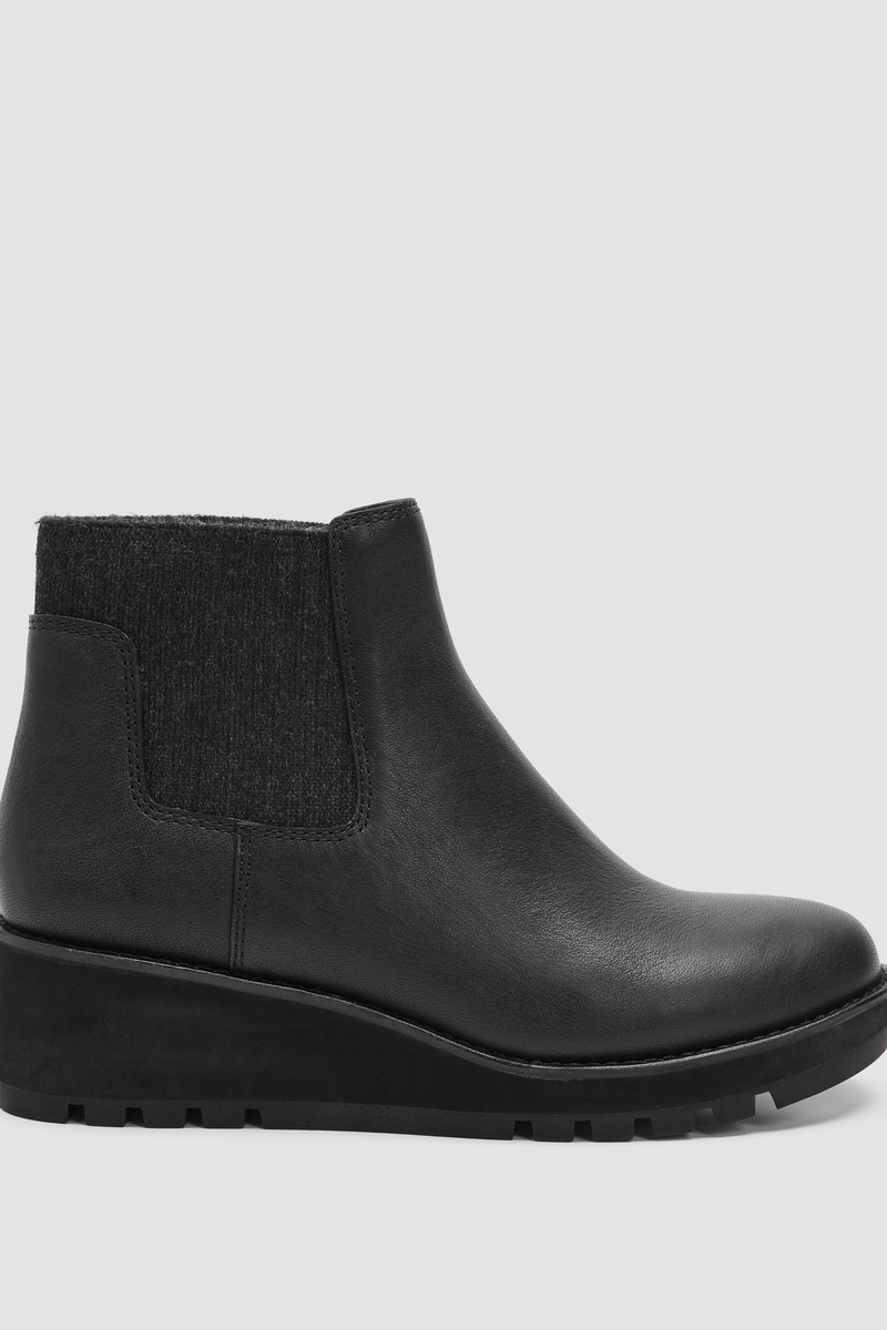 Peris Recycled Stretch Knit Wedge Sneaker - Eileen Fisher Outlet