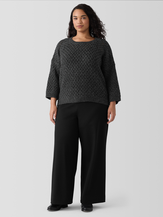 Washable Flex Ponte High-Waisted Pant - Eileen Fisher Outlet