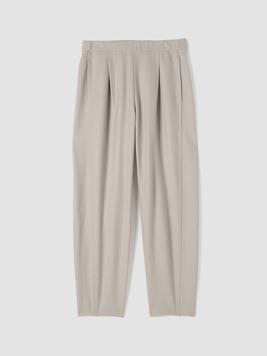 Felted Wool Jersey Lantern Pant in Regenerative Wool - Eileen Fisher Outlet