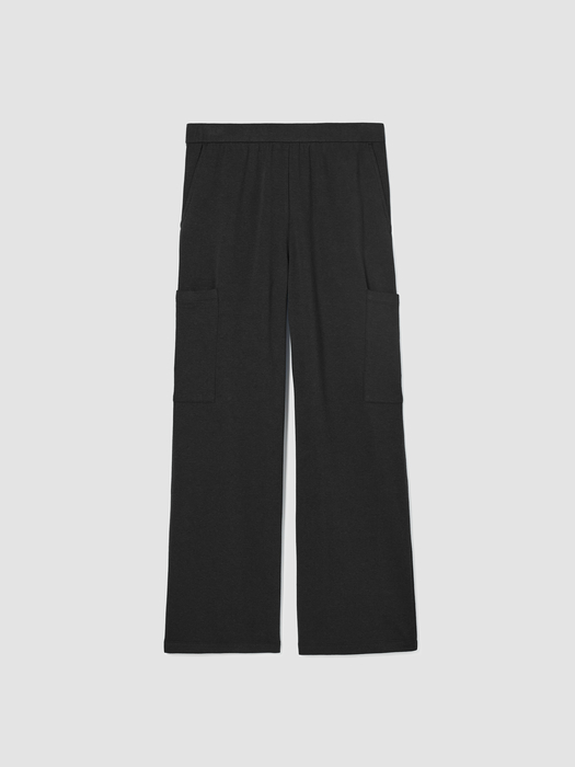 Cozy Brushed Terry Hug Cargo Pant - Eileen Fisher Outlet