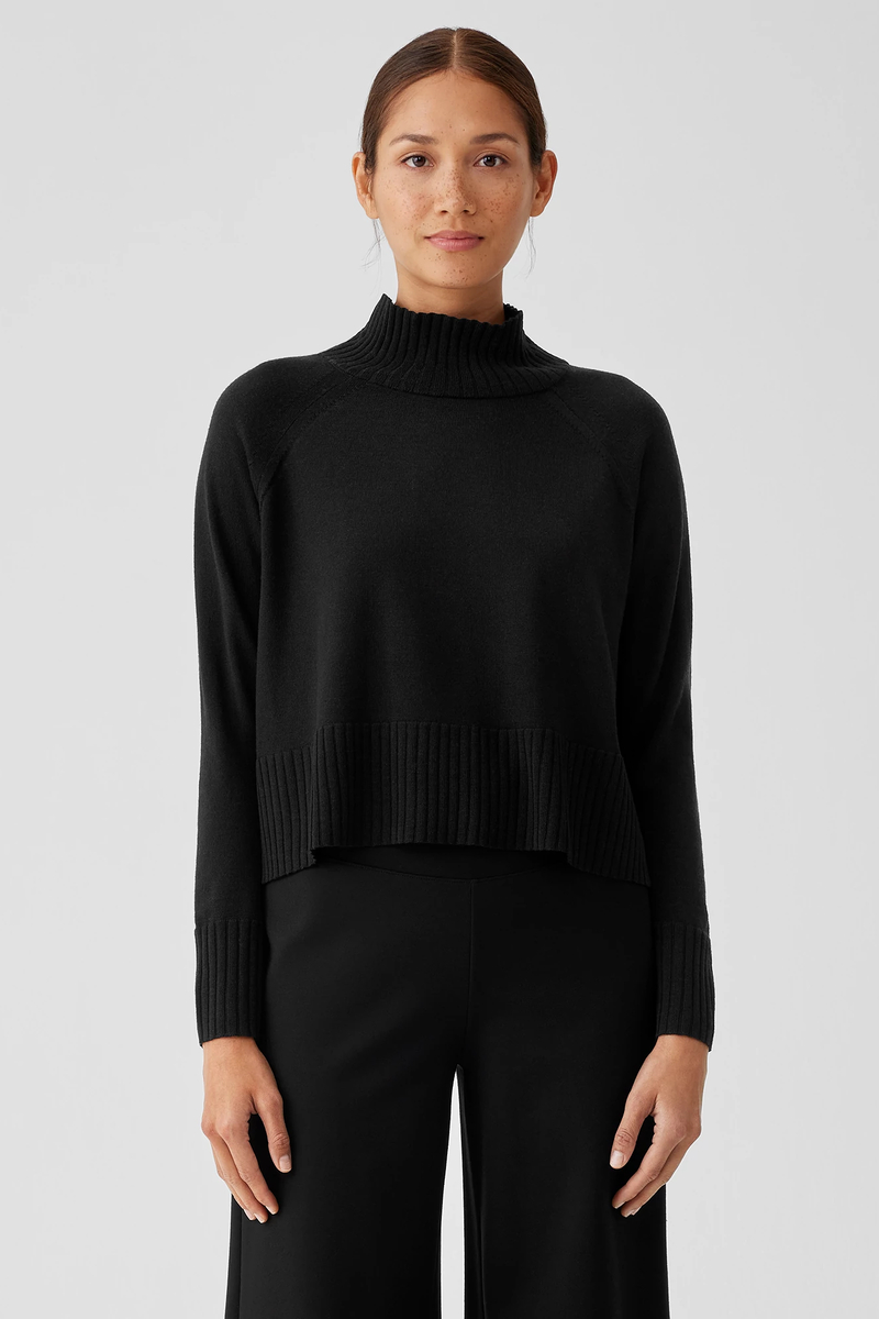 Washable Flex Ponte High-Waisted Pant - Eileen Fisher Outlet