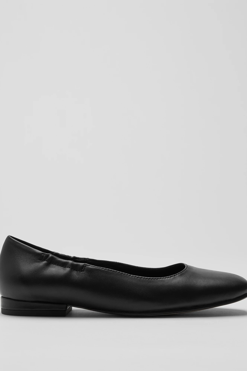 Selle Suede Ballet Flat - Eileen Fisher Outlet