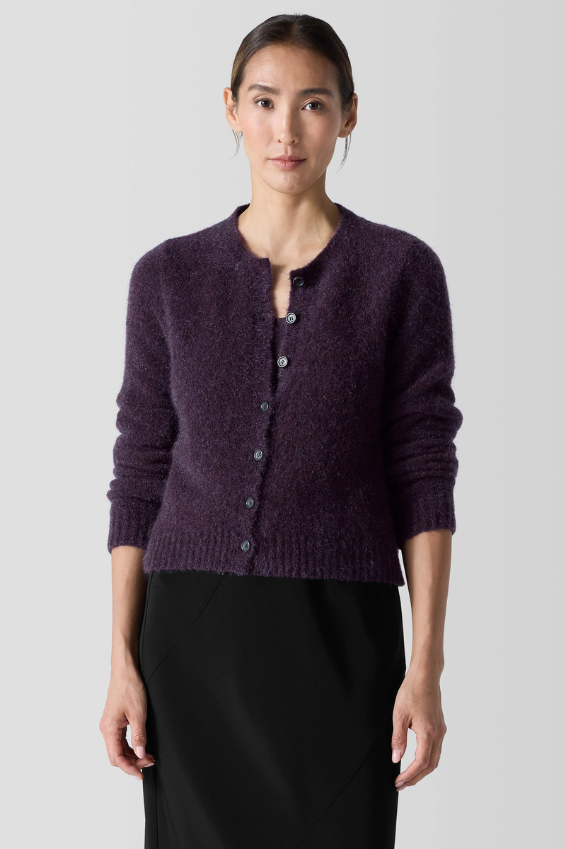 Doubleface Wool Cloud Notch Collar Coat - Eileen Fisher Outlet