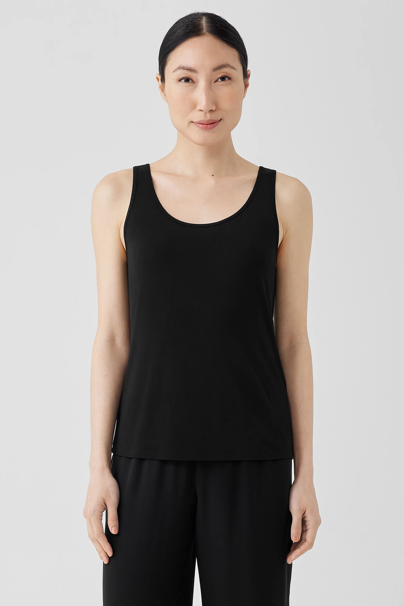 Sheer Silk Georgette Poncho - Eileen Fisher Outlet