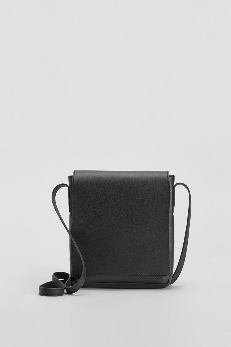 Italian Leather Crossbody Bag - Eileen Fisher Outlet