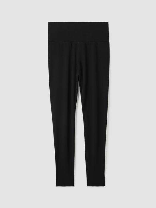 Stretch Jersey Knit Leggings - Eileen Fisher Outlet