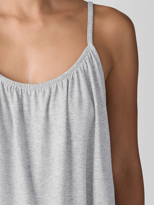 Mélange Organic Cotton Interlock Sleep Cami - Eileen Fisher Outlet