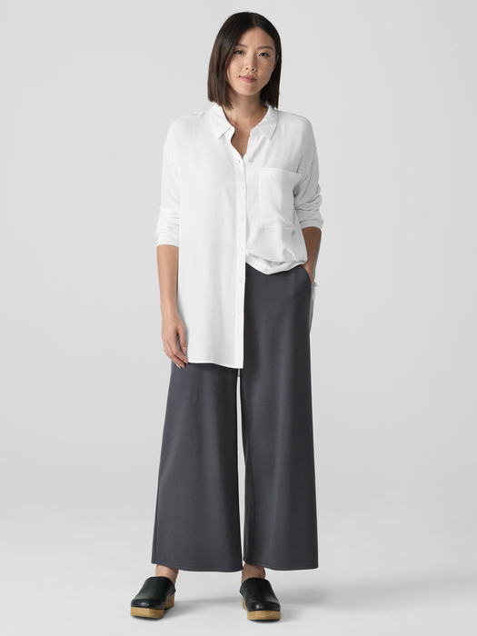 Lightweight PonteWide-Leg Pant - Eileen Fisher Outlet
