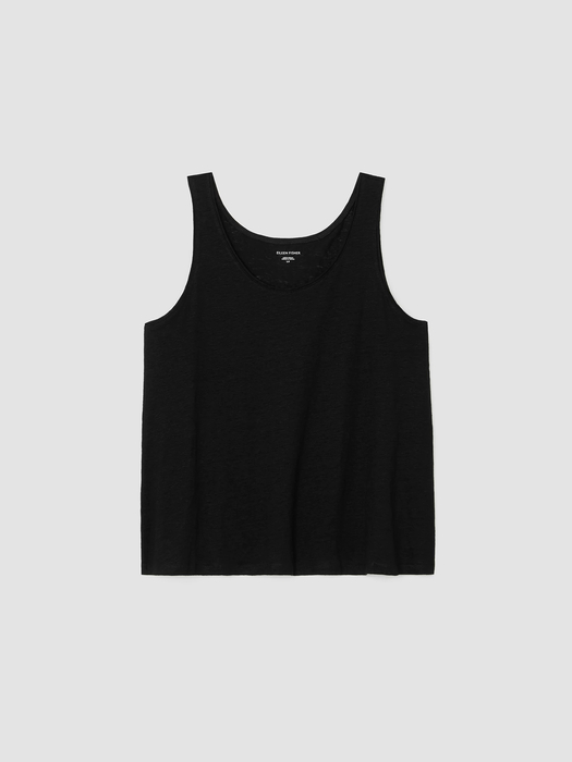 Organic Linen Jersey Tank - Eileen Fisher Outlet