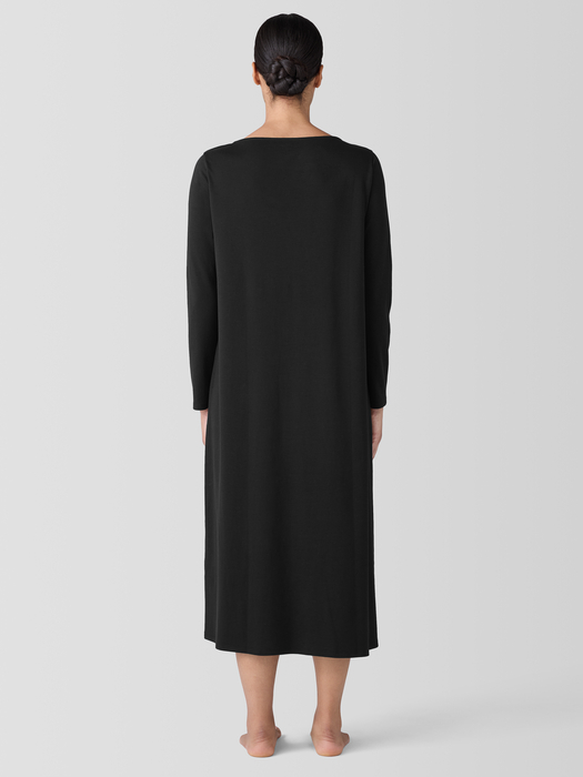 Organic Cotton Interlock Sleep Dress - Eileen Fisher Outlet