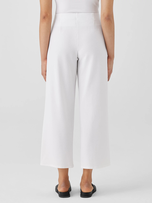 Washable Stretch Crepe Wide-Leg Pant - Eileen Fisher Outlet