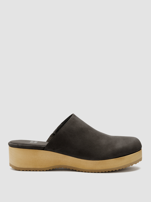 Smooth Leather Clog - Eileen Fisher Outlet