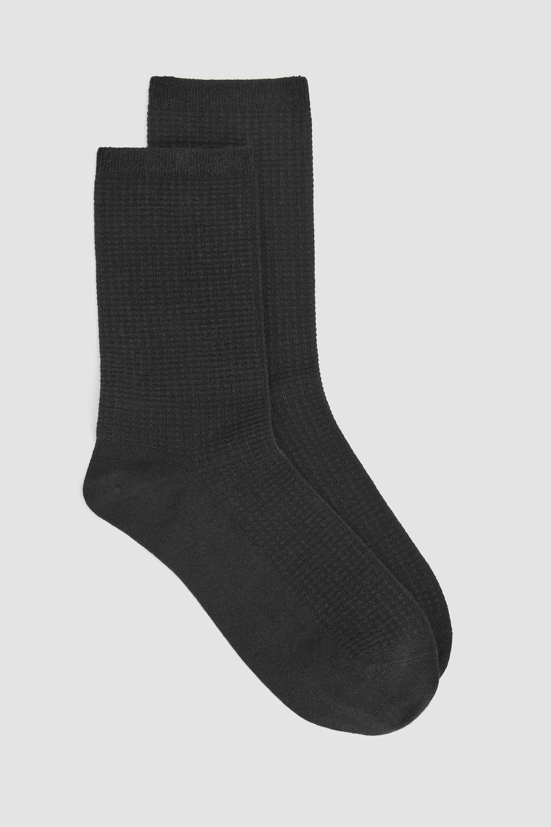 Cotton Trouser Sock 3-Pack - Eileen Fisher Outlet