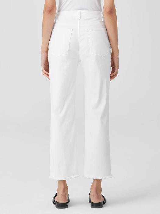 Organic Cotton Denim Straight Jean - Eileen Fisher Outlet