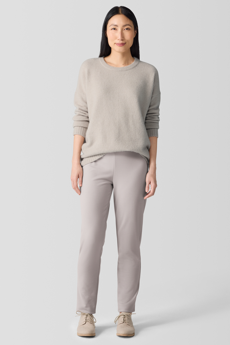 Fine Jersey V-Neck Long Top - Eileen Fisher Outlet